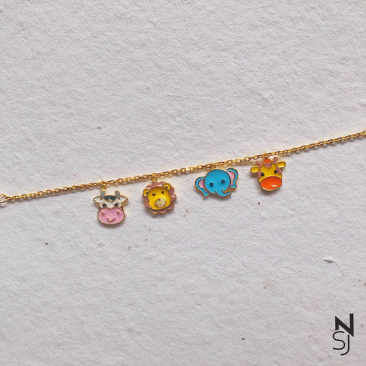 Animal Kingdom Charm Bracelet