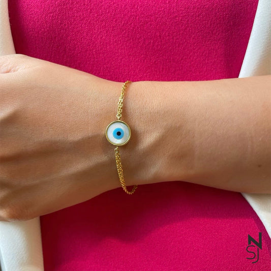 Round Evil Eye Bracelet