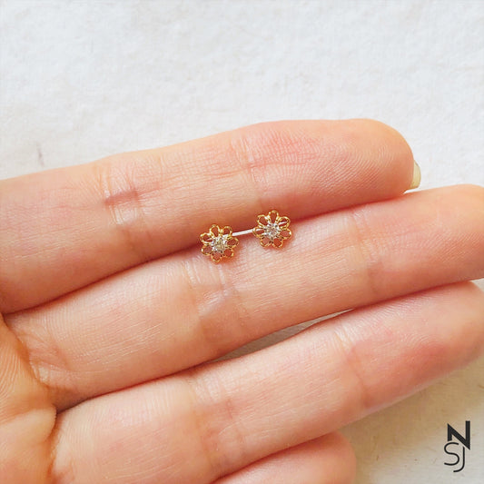 Flower Studs