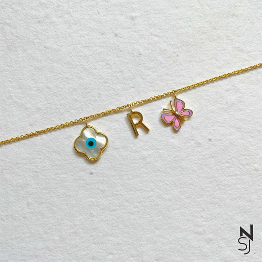 Custom Initial Trio Bracelet