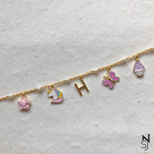 Happy & You know it! Charm Bracelet